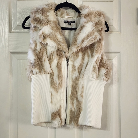 Ashley By 26 International Jackets & Blazers - ASHLEY PREMIUM By 26 INTERNATIONAL faux fur stretch zip vest XL